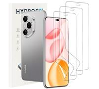 carinacoco 3 Pack Elastic Skin Screen Protector for HONOR 400 Pro, Soft TPU Full Coverage HD Clear Anti-Scratch No Bubbles Self-Healing Screen Protector with Installation Alignment Tool