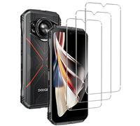 carinacoco 3 Pack Screen Protector for DOOGEE S cyber, 9H Hardness Premium Shatterproof HD Clear Anti-Scratch Anti-Fingerprint No Bubble Free Tempered Glass Screen Protector