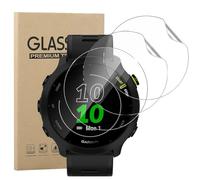 carinacoco 3 Pack Screen Protector for Garmin Forerunner 55, HD Clear Flexible Soft TPU Screen Protector, Anti-Scratch, Bubble Free, Anti-Fingerprint Self-Healing Elastic Skin Protective Film