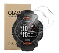 carinacoco 3 Pack Screen Protector for Garmin Instinct 3 45mm Solar/AMOLED, HD Clear Flexible Soft TPU Screen Protector, Anti-Scratch Anti-Fingerprint Self-Healing Elastic Skin Protective Film