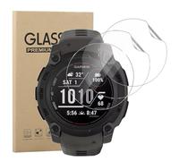 carinacoco 3 Pack Screen Protector for Garmin Instinct E 40mm, HD Clear Flexible Soft TPU Screen Protector, Anti-Scratch, Bubble Free, Anti-Fingerprint Self-Healing Elastic Skin Protective Film