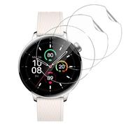 carinacoco 3 Pack Screen Protector for OnePlus Watch 3 43mm, HD Clear Flexible Soft TPU Screen Protector, Anti-Scratch, Bubble Free, Anti-Fingerprint Self-Healing Elastic Skin Protective Film