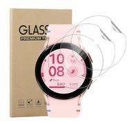 carinacoco 3 Pack Screen Protector for Samsung Galaxy Watch FE, HD Clear Flexible Soft TPU Screen Protector, Anti-Scratch, Bubble Free, Anti-Fingerprint Self-Healing Elastic Skin Protective Film