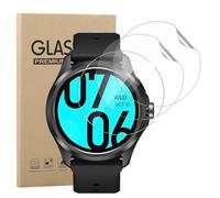 carinacoco 3 Pack Screen Protector for Ticwatch Pro 5, HD Clear Flexible Soft TPU Screen Protector, Anti-Scratch, Bubble Free, Anti-Fingerprint Self-Healing Elastic Skin Protective Film