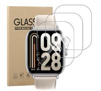 carinacoco 3 Pack Screen Protector for Xiaomi Redmi Watch 5, HD Clear Flexible Soft TPU Screen Protector, Anti-Scratch, Bubble Free, Anti-Fingerprint Self-Healing Elastic Skin Protective Film