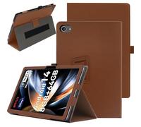 carinacoco Case for HotLight C10/HotLight Tablet C10 10 inch, Full Coverage Leather Folio Folding Stand Anti-Drop Tablet Protective Cover, with Pencil Holder and Wrist Strap Tablet Cover, Brown