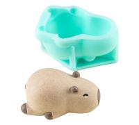 Carincho Mold | 3D Silicone Molds | Capybara Chocolate Non-Stick Easy Release Cute Baking Tool | Cake Decorations Candles Mousse Resin Craft | Tray