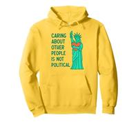 Caring About Other People Is Not Political Pullover Hoodie