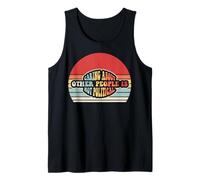 Caring About Other People is Not Political Retro Tank Top