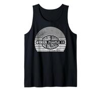 Caring About Other People is Not Political Tank Top