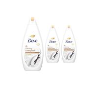 Caring Bath 'Body Wash' Moisturising Cream Shea Butter 720ml, 3 Pack Dove White One Size