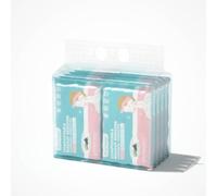 Caring Cleansing Wipes Dry Skin Plant-Based Makeup Face Wipes for Dry Skin, Gentle Yet Effective Makeup Removal Each Contains 20 Small Packs of 8 Wipes Each