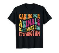 Caring for Animals Isnt What I Do Its Who I Am Value Graphic T-Shirt