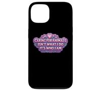 Caring For Animals Isn't What I Do It's Who I Am Woman Vet Case for iPhone 13