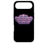 Caring For Animals Isn't What I Do It's Who I Am Woman Vet Case for iPhone Air