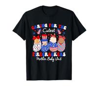 Caring For Cutest Firecrackers Mother Baby Unit 4th Of July T-Shirt