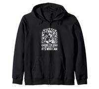 Caring For Dogs Isnt What I Do Its Who I Am Zip Hoodie