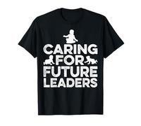 Caring for Future Leaders Daycare Teacher Preschool Provider T-Shirt
