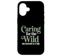Caring For The Wild One Creature At A Time Zoo Veterinarian Case for iPhone 16