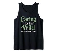 Caring for The Wild One Creature at A Time Zoo Veterinarian Tank Top