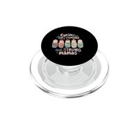 Caring For Tiny Humans And Strong Mamas PopSockets PopGrip for MagSafe