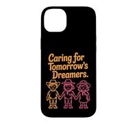 Caring for Tomorrow's Dreamers Design - Teachers & Camp Case for iPhone 14 Plus