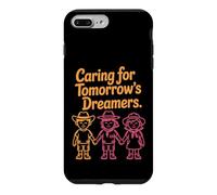 Caring for Tomorrow's Dreamers Design - Teachers & Camp Case for iPhone 7 Plus/8 Plus