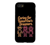 Caring for Tomorrow's Dreamers Design - Teachers & Camp Case for iPhone SE (2020) / 7/8