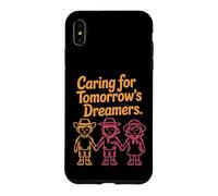 Caring for Tomorrow's Dreamers Design - Teachers & Camp Case for iPhone XS Max