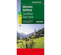 Carinthia, East Tyrol Road and Leisure Map 1:200,000: 1:200,000 scale: 5