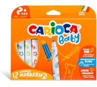 Carioca CAR-42814 Baby Marker Plus 2 Box, 12-Piece