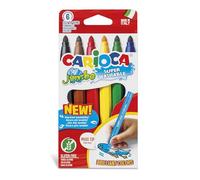 CARIOCA Jumbo Extra Fat - Multicoloured, Pack of 6