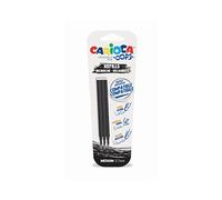 Carioca Oops Refill Black Blister Pack 3 pcs