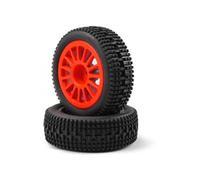 Carisma GT24i20 Front Wheel and Tyre Set 1/24 Scale Rally RC CA15752