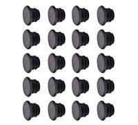 CARISSETT 20Pcs Bicycles Handlebar Grip Plug Rubber Bicycles Handle Ends Caps Bike Handlebars End Expansion Plugs Enduring Handlebar End Plug