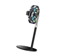 CARISSETT 3 Gear Adjustable Cooling Systems Back Clip Mute Heatsink Double Cooling Fan With Digital Display Stand Live Broadcast Phone Heatsink