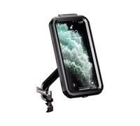 CARISSETT 3. Rainproof Motorcycle Phone Mount Full Enclosed Locking 360 Adjustable Anti-Shake 7Inch Device Waterproof Fully Enclosed Phone Holder