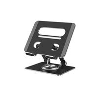 CARISSETT Adjustable Aluminum Tablet Stand 360 Degree Rotatable Desktop Holder Base And Heat Dissipation Bracket For Tablets