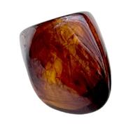 CARISSETT Allergy Resistant Retro Resin Jewelry Modern Geometric Rings Sturdy Lightweight Unisex Gift Minimalist Resin Band Unisex Geometric Acrylic Jewelry
