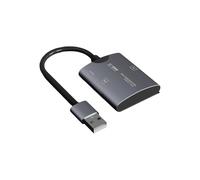 CARISSETT Aluminum USB Type C Card Reader Supporting and Cards 480Mbps Speed Plugs and Play for Tablets Aluminum Alloys Case