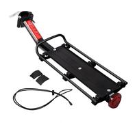 CARISSETT Bicycles Aluminium Alloy Rack Luggage Carriers Rack With Reflector Cycling Quick Releases Cargo Rack Rear Bicycles Rack