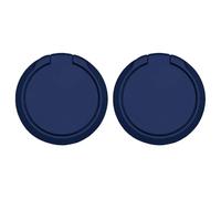 CARISSETT Cellphone Circles Holder Adhesive Circles Holder 360 Degree Rotation Finger Stand Cellphone Kickstand