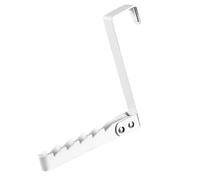 CARISSETT Clothes Coat Hanging Hook Bedroom Robe Hook Foldable Door Mounted Bathroom Towel Hanger Kitchen Bedroom Accessories Over The Door Clothes Drying Rack