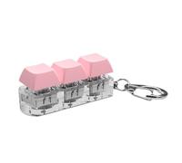 CARISSETT Colorful 3 Mechanical Switches Tester Featuring Blue Switches Portable Keychains for Keyboards Enthusiasts Stress Relief Toy