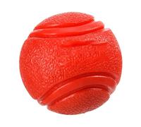 CARISSETT Colorful Dog Chew Toy With Ergonomic Texture For Teeth Cleaning And High Elasticity Bounce Cleaning Dog Ball