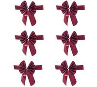 CARISSETT Elastic Chair Back Decorative Satins Sash Ribbon Stretch Chair Sashes Easily Fit Slip Ribbon Bows For Home Elegant