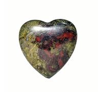 CARISSETT Heart Pendants Jewelry Accessory Heart Jewelry Pendant Stone Texture Suitable For Making And Craft Enthusiasts Natural Crystal Decoration