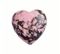 CARISSETT Heart Pendants Jewelry Accessory Heart Jewelry Pendant Stone Texture Suitable For Making And Craft Enthusiasts Natural Crystal Decoration