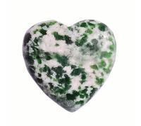 CARISSETT Heart Pendants Jewelry Accessory Heart Jewelry Pendant Stone Texture Suitable For Making And Craft Enthusiasts Natural Crystal Decoration