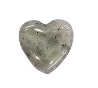 CARISSETT Heart Pendants Jewelry Accessory Heart Jewelry Pendant Stone Texture Suitable For Making And Craft Enthusiasts Natural Crystal Decoration